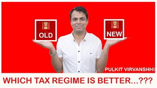 OLD VS NEW TAX REGIME [upl. by Lerat]