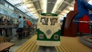 Lego Monorail  BrickingBavaria 2014  Polizei Bulli [upl. by Codding]