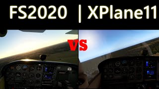 Flight Simulator 2020 VS XPlane 11 HD Footage  You decide [upl. by Akahs56]