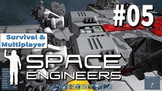 Space Engineers Survival 5 Basis Basics Multiplayer Together deutsch german HD [upl. by Ynhoj]