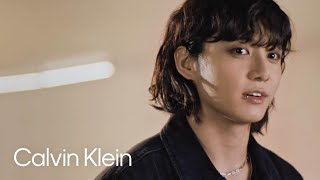 On Set with Jung Kook  Calvin Klein Fall 2023 Campaign [upl. by Osrit]