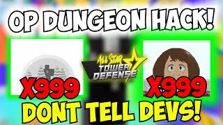 New OP DUNGEON HACK UNLIMITED SNOW CAPSULES amp DUNGEON UNITS RIP ALL STAR TOWER DEFENSE PATCHED [upl. by Cigam]