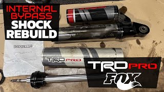 Rebuild Your FOX TRD Pro Internal Bypass Shocks on the Tacoma  4Runner  Tundra [upl. by Nerte209]