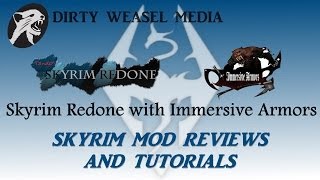 Skyrim Mod Installation Tutorial Skyrim Redone with Immersive Armors v7 Revised [upl. by Dene196]