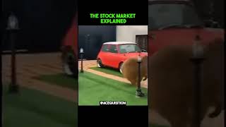 The Stock Market Explained 😂 acequisition Subscribe for investing and asset protection tips 📈 [upl. by Airotnes]