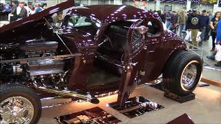 Rick Boleas 1933 Ford 5 Window Coupe At The 2018 Detroit Autorama [upl. by Sverre648]