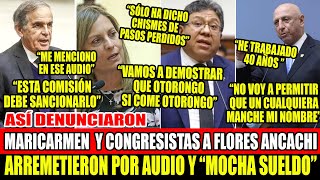 ASÍ ARREMETIERON MARICARMEN ALVA Y OTROS CONGRESISTAS CONTRA JORGE FLORES ANCACHI [upl. by Ailemaj742]