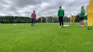 Goalkeeper Training Pre Season Camp [upl. by Sandor415]