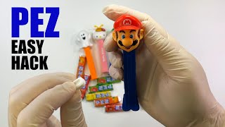 How To Refill PEZ Candy Dispensers Here Is a Simple Trick For You [upl. by Alliuqa]