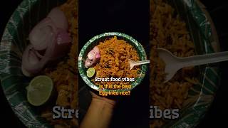 Streetstyle egg fried rice flavors you can’t miss Would you try it streetfood eggfriedrice [upl. by Nymsaj]