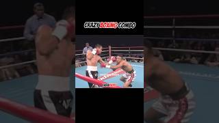 Crazy boxing combo 🥊 boxing mma fighting [upl. by Hairahcaz]