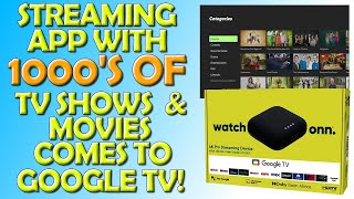 Streaming App With 1000s of TV Movies and TV Shows Comes to Android and Google TV Devices [upl. by Yrrag]