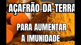 AÇAFRAODATERRA PARA AUMENTAR A IMUNIDADE [upl. by Nemsaj]