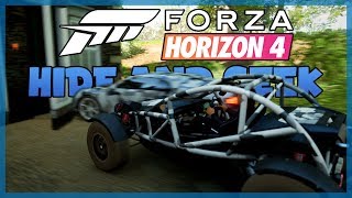 Forza Horizon 4 Hide and Seek Mini Game  quotWHERE ARE YOUquot  Forza Horizon 4 Funny Moments [upl. by Nac11]