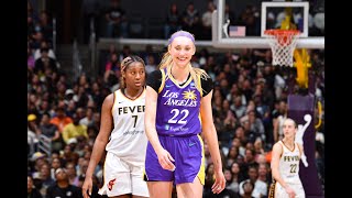 LA Sparks Basketball  Los Angeles Sparks Highlights Indiana Fever 52424 [upl. by Ier]