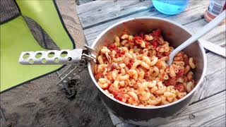 Backcountry Cooking Pasta Dehydrated PASTA SAUCE [upl. by Gruchot]