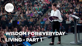 Thoughts Words amp Health  Pt 1  Joyce Meyer  Enjoying Everyday Life [upl. by Llehsim]