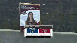 Highlights  Rider Field Hockey vs Merrimack [upl. by Sidnak]