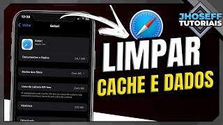 Como LIMPAR CACHE DO SAFARI no IPHONE [upl. by Baird]