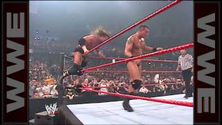 Triple H vs Randy Orton  WWE Championship Match No Mercy 2007 [upl. by Okihcim]