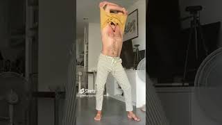 Handsome gay man dancing for you gaylifestyle funny gayman bearded beard gaycation gayperson [upl. by Ynehteb]