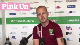 Steven Naismith on his Norwich City drive Nelson Oliveira amp the future [upl. by Ilecara]