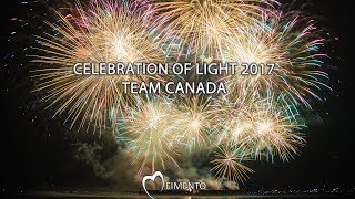 Team Canada Celebration of Light 2017  Airshow 4K [upl. by Arada]