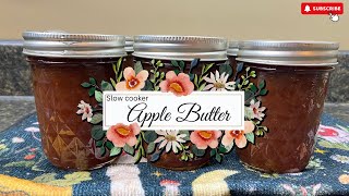 How to Can Homemade Apple Butter Made Easy Recipe [upl. by Symons916]