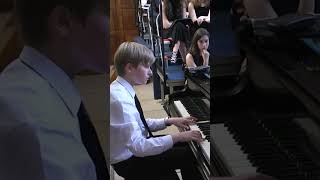 Bach Adagio 974 by 13 year old schoolboy [upl. by Abbott]