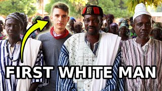 WHITE MAN Visits REMOTE AFRICAN TRIBE [upl. by Yllen519]