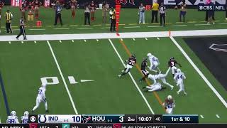 Joe Mixon 14 Yard Touchdown Run  Colts vs Texans [upl. by Eydie]