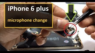 how to change iphone 6 plus microphone [upl. by Ielak233]