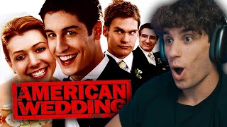 American Wedding 2003 Movie Reaction FIRST TIME WATCHING [upl. by Florida551]