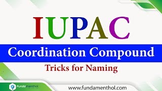 IUPAC Nomenclature of Coordination Compounds Class 12  Narendra Sir IITB 2003 Purdue Univ USA [upl. by Asylla225]