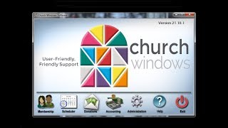 Church Windows v21  Donations Yearend Giving Statement [upl. by Wrand]