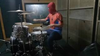 Ramones  Spiderman Live  Drum Cover [upl. by Inoue694]