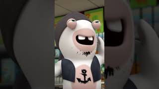 Watch out for the Rabbids Pirates ⚓  RABBIDS INVASION shorts [upl. by Cyrillus360]