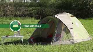 Coleman® Darwin 4 Plus  Weekend Camping Tent [upl. by Suzetta181]