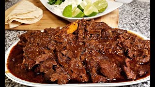 BIRRIA TACOS  Crockpot Slow Cooker Mexican Beef Recipe [upl. by Nahtonoj923]