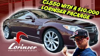 MERCEDES CL550 WITH A 10000 LORINSER PACKAGE [upl. by Assil860]