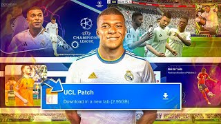 Download eFootball PES 2024 Mobile UEFA LEAGUE PATCH Obb APK DATA Download For Android amp Ios V862 [upl. by Narmis]