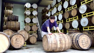 Amazing Process of Making Whiskey by Korea’s First Single Malt Whiskey Distillery [upl. by Aihsilef]