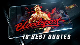 Bloodsport 1988  10 Best Quotes [upl. by Munt]