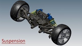 Suspension Video Tutorial Autodesk Inventor [upl. by Aizirk308]