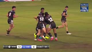 U16 Div 1 MOTR Highlights  Round 12  Wentworthville United v Cabramatta [upl. by Karlise125]