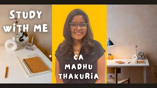 LIVE STUDY WITH ME  Calm Music 🎹 I CA Madhu Thakuria  Pomodoro 9020  Indian House 🌸 [upl. by Downes]