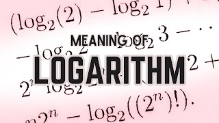 What is the meaning of Logarithm [upl. by Elliot749]