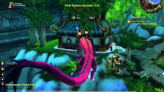 WoW MoP quest  Flames of the Void [upl. by Relda]