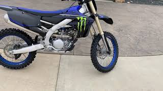 2021 Yamaha YZ250F  Monster Energy Edition [upl. by Aniri619]