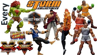 Every Storm Collectibles Street Fighter Comparison List [upl. by Lekzehcey]